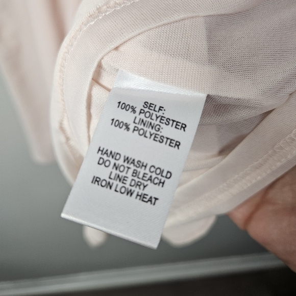 Lulu’s Pink Halter Mini Dress Crochet Large - Picture 6 of 13